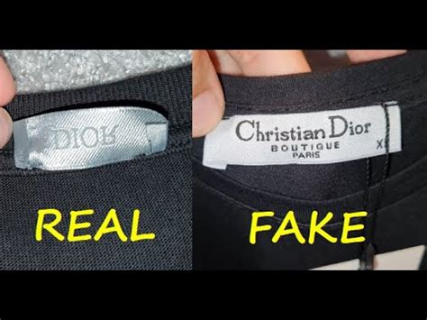 how to spot fake dior shirt|christian dior authenticity check.